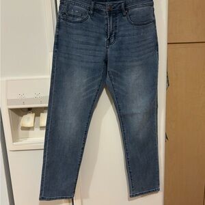 Liverpool Men's Dark Blue Straight Jeans